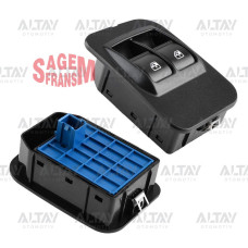 Fiat Doblo Fiat Fiorino Düğme Cam Açma Fiorino / Bi̇pper / Nemo 08= / Doblo 3 10= / Combo 3 (Çi̇ftli̇) Çerçeveli̇ Sol